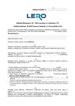 Umowa wynajmu rusztowania - uniknij pułapek i niejasności w umowie